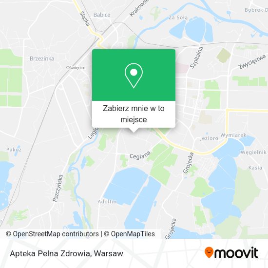 Mapa Apteka Pelna Zdrowia