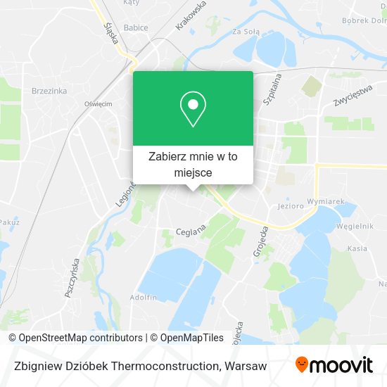 Mapa Zbigniew Dzióbek Thermoconstruction