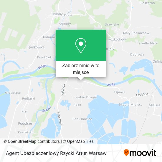 Mapa Agent Ubezpieczeniowy Rzycki Artur