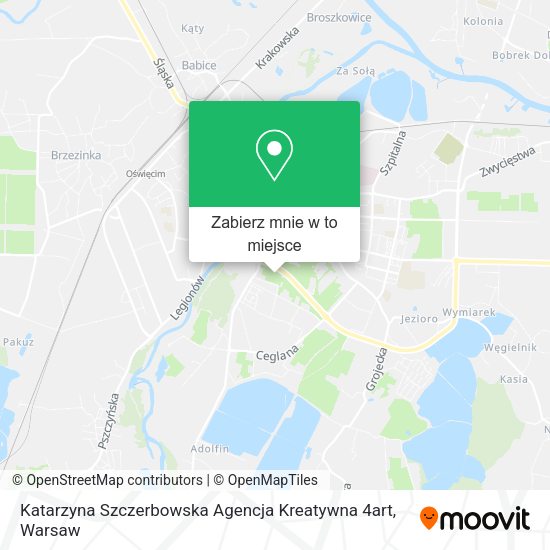 Mapa Katarzyna Szczerbowska Agencja Kreatywna 4art