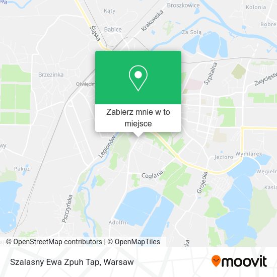 Mapa Szalasny Ewa Zpuh Tap