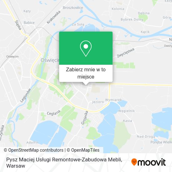 Mapa Pysz Maciej Usługi Remontowe-Zabudowa Mebli