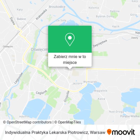 Mapa Indywidualna Praktyka Lekarska Piotrowicz