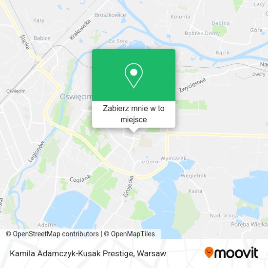 Mapa Kamila Adamczyk-Kusak Prestige