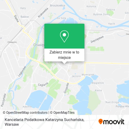 Mapa Kancelaria Podatkowa Katarzyna Suchańska