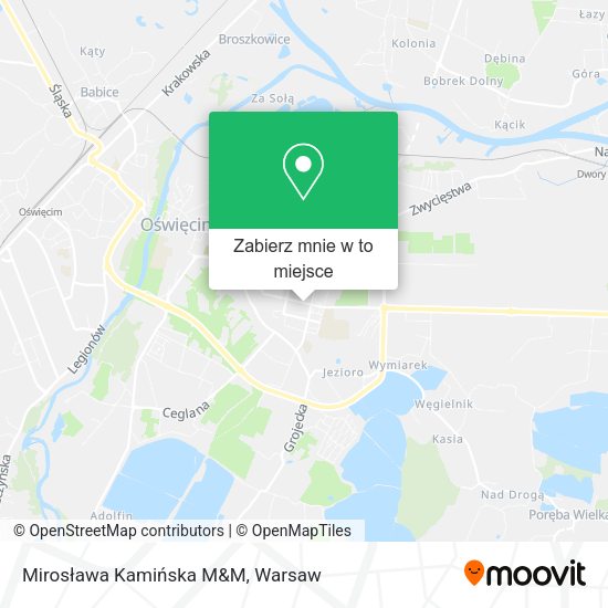 Mapa Mirosława Kamińska M&M