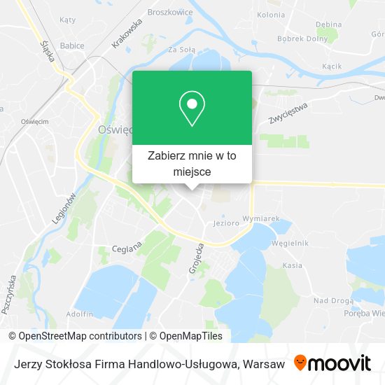 Mapa Jerzy Stokłosa Firma Handlowo-Usługowa