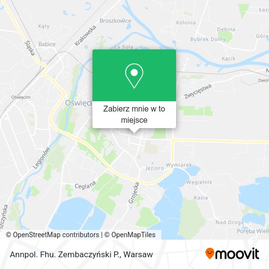 Mapa Annpol. Fhu. Zembaczyński P.