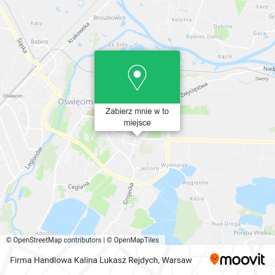 Mapa Firma Handlowa Kalina Lukasz Rejdych