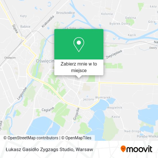 Mapa Łukasz Gasidło Zygzags Studio