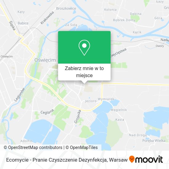 Mapa Ecomycie - Pranie Czyszczenie Dezynfekcja