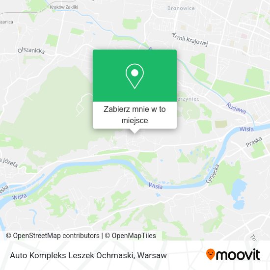 Mapa Auto Kompleks Leszek Ochmaski