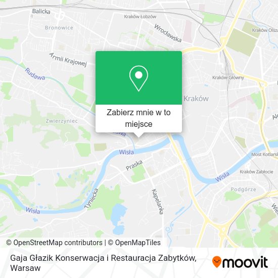 Mapa Gaja Głazik Konserwacja i Restauracja Zabytków