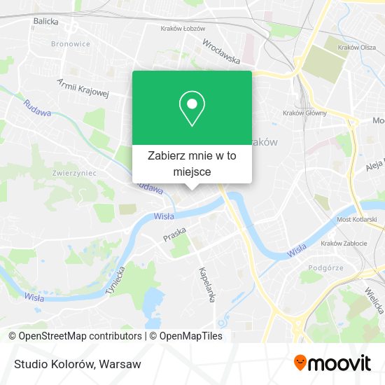 Mapa Studio Kolorów