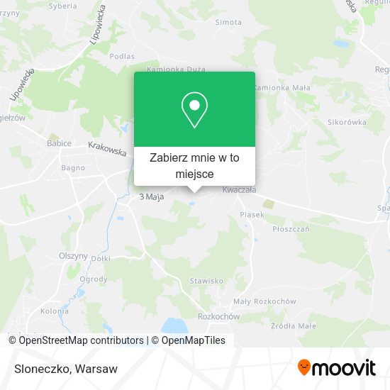 Mapa Sloneczko