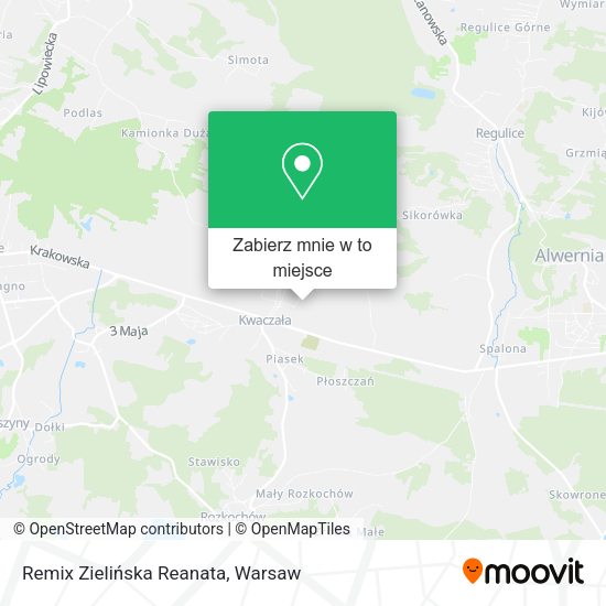 Mapa Remix Zielińska Reanata