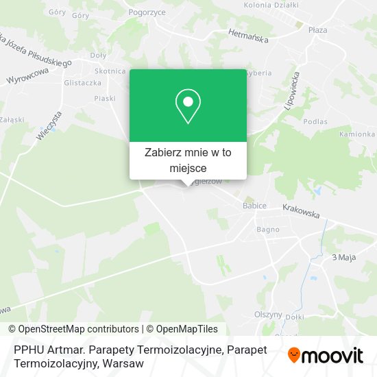 Mapa PPHU Artmar. Parapety Termoizolacyjne, Parapet Termoizolacyjny