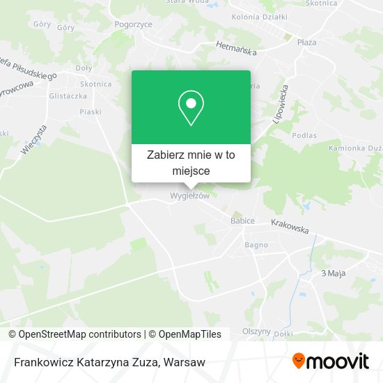 Mapa Frankowicz Katarzyna Zuza