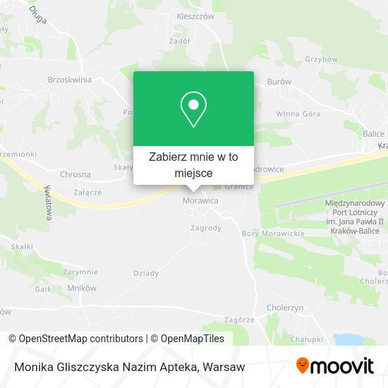 Mapa Monika Gliszczyska Nazim Apteka