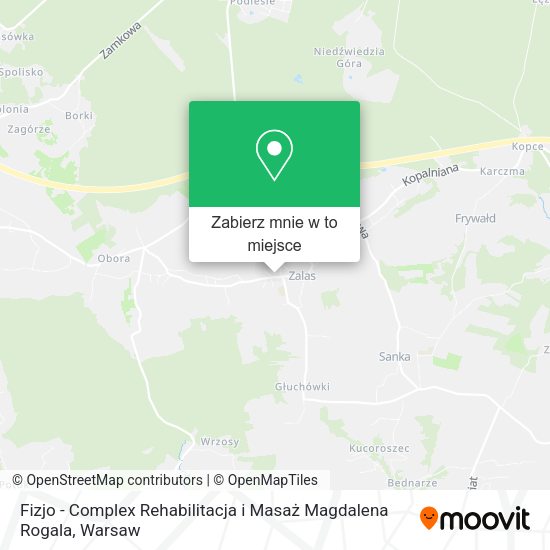 Mapa Fizjo - Complex Rehabilitacja i Masaż Magdalena Rogala