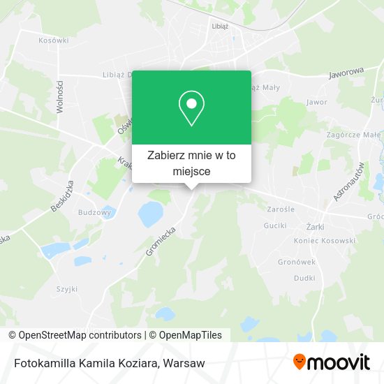 Mapa Fotokamilla Kamila Koziara