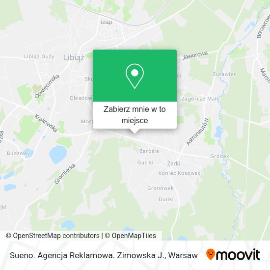 Mapa Sueno. Agencja Reklamowa. Zimowska J.