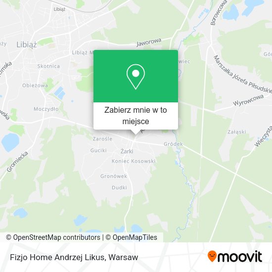 Mapa Fizjo Home Andrzej Likus