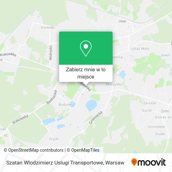 Mapa Szatan Wlodzimierz Uslugi Transportowe