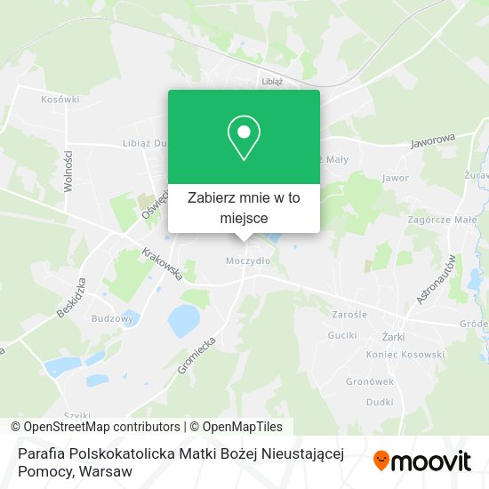 Mapa Parafia Polskokatolicka Matki Bożej Nieustającej Pomocy