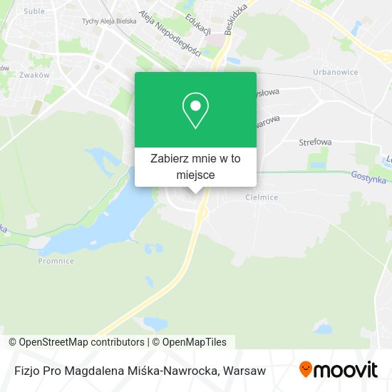 Mapa Fizjo Pro Magdalena Miśka-Nawrocka