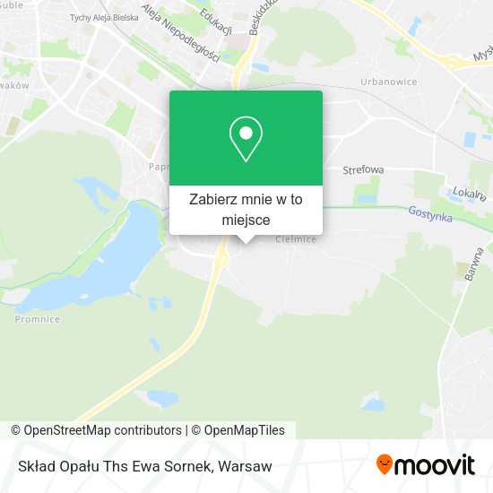 Mapa Skład Opału Ths Ewa Sornek