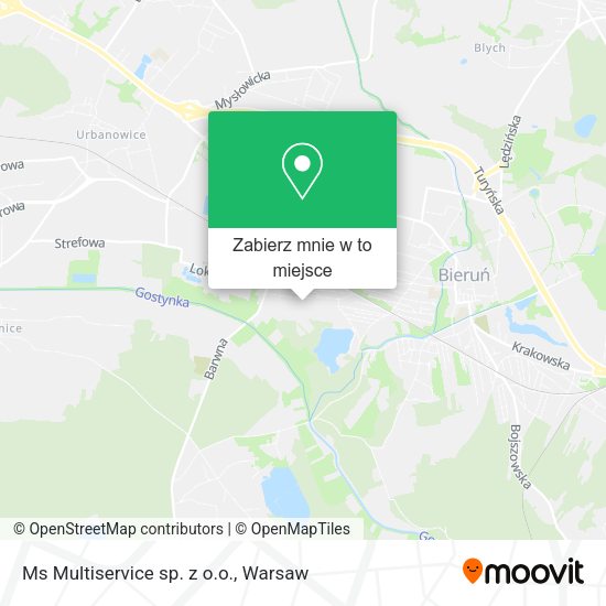 Mapa Ms Multiservice sp. z o.o.