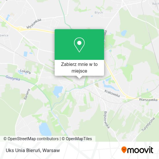 Mapa Uks Unia Bieruń