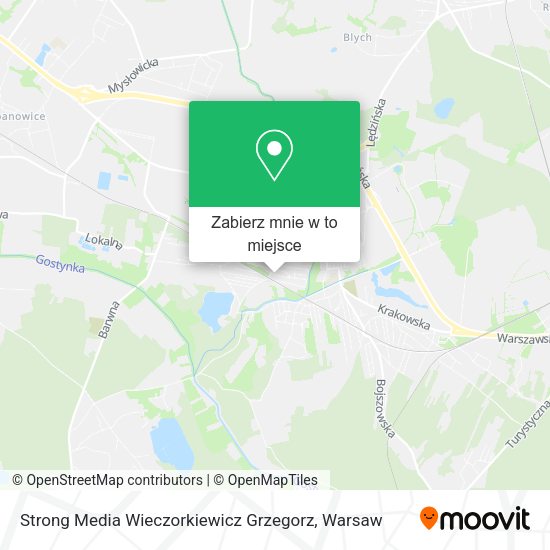 Mapa Strong Media Wieczorkiewicz Grzegorz