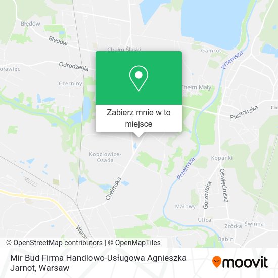 Mapa Mir Bud Firma Handlowo-Usługowa Agnieszka Jarnot