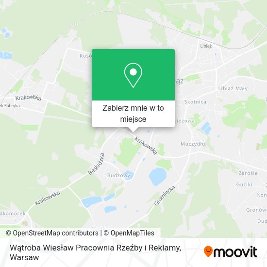 Mapa Wątroba Wiesław Pracownia Rzeźby i Reklamy