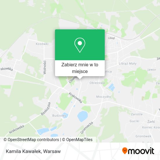 Mapa Kamila Kawałek