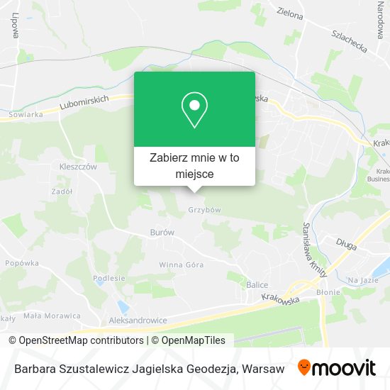 Mapa Barbara Szustalewicz Jagielska Geodezja