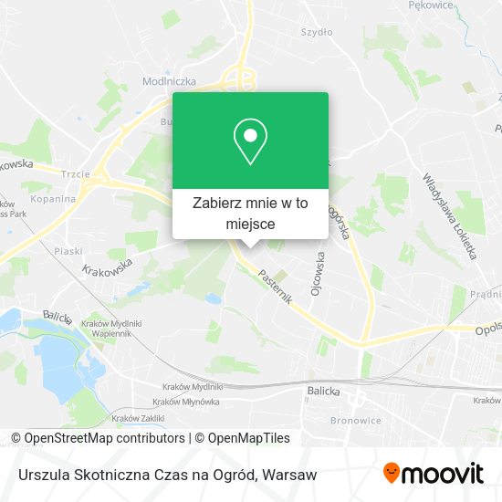 Mapa Urszula Skotniczna Czas na Ogród