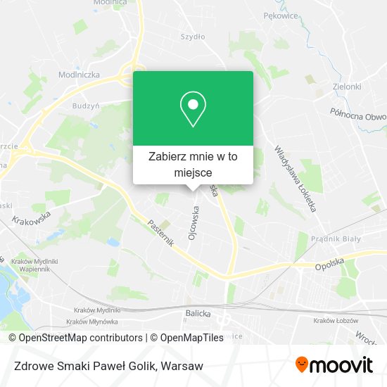 Mapa Zdrowe Smaki Paweł Golik