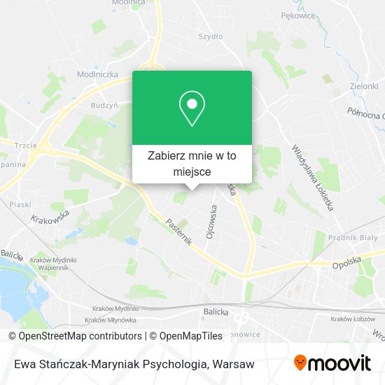 Mapa Ewa Stańczak-Maryniak Psychologia