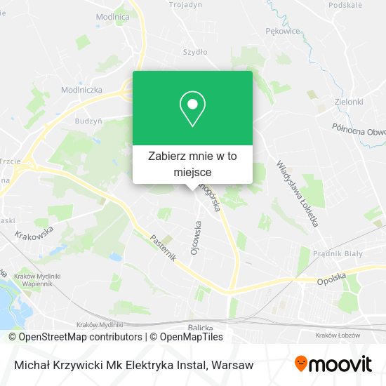 Mapa Michał Krzywicki Mk Elektryka Instal