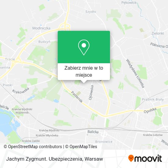 Mapa Jachym Zygmunt. Ubezpieczenia