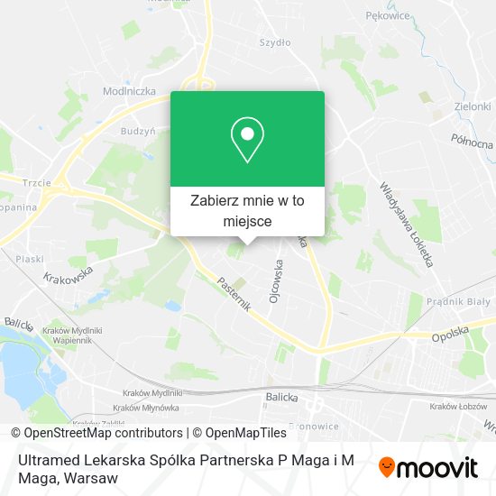 Mapa Ultramed Lekarska Spólka Partnerska P Maga i M Maga