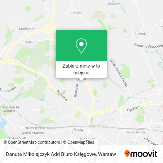 Mapa Danuta Mikołajczyk Add Biuro Księgowe