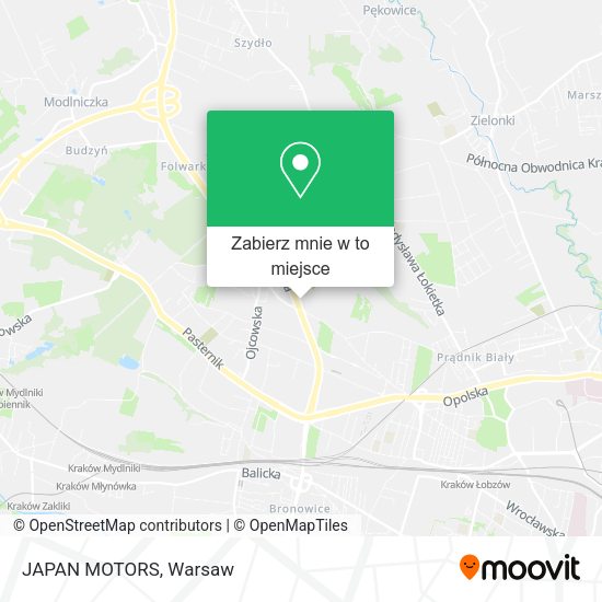 Mapa JAPAN MOTORS