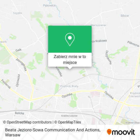 Mapa Beata Jezioro-Sowa Communication And Actions