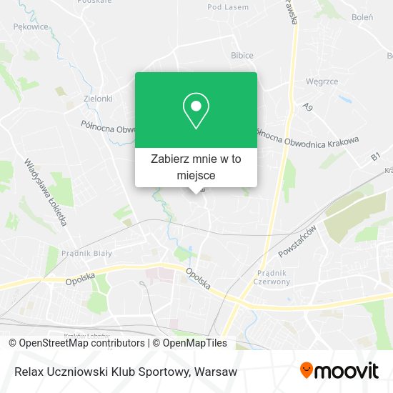 Mapa Relax Uczniowski Klub Sportowy