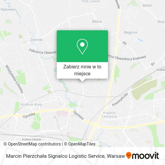 Mapa Marcin Pierzchała Signalco Logistic Service