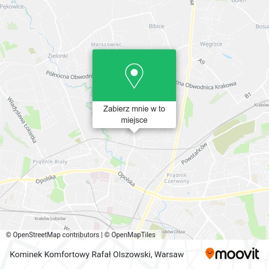 Mapa Kominek Komfortowy Rafał Olszowski